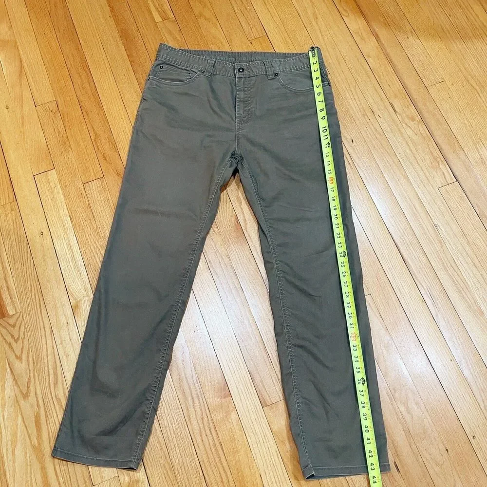 Prana Bridger Pants Mens Size 36 x 32 Slim Fit Brown Style M4BD32315 Excellent - Picture 7 of 14